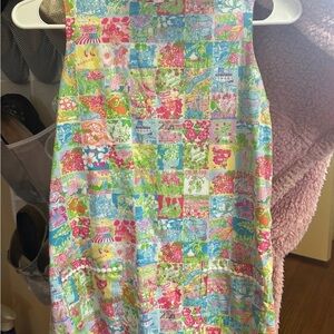 Lilly Pulitzer Vibrant Patchwork A-Line Skirt